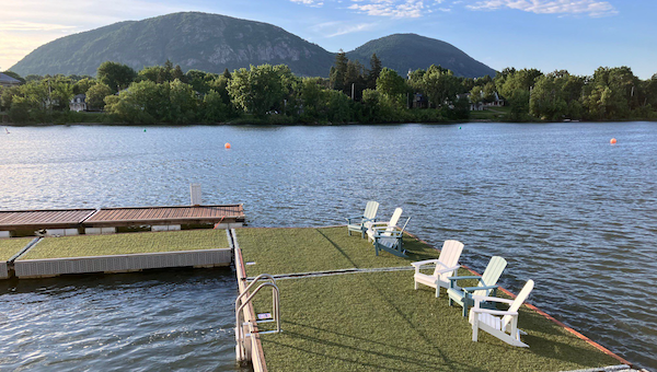 Open-water pool in Beloeil