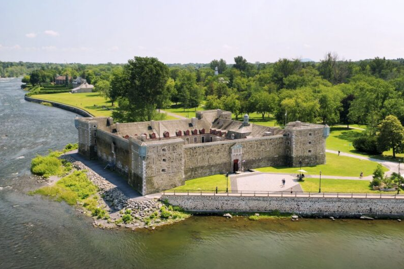 Fort Chambly on a summer day