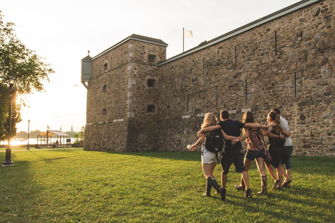 Sunset over Fort Chambly