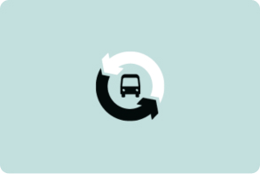 Visuel du logo de la refonte des réseaux d’autobus
