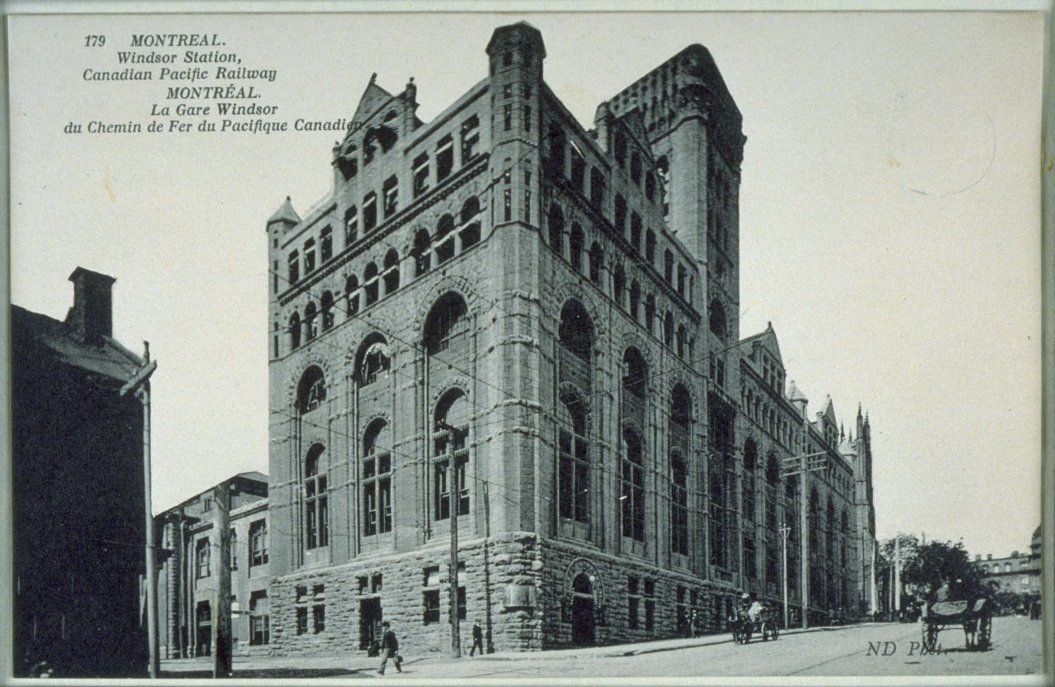 Gare Windsor en 1889
