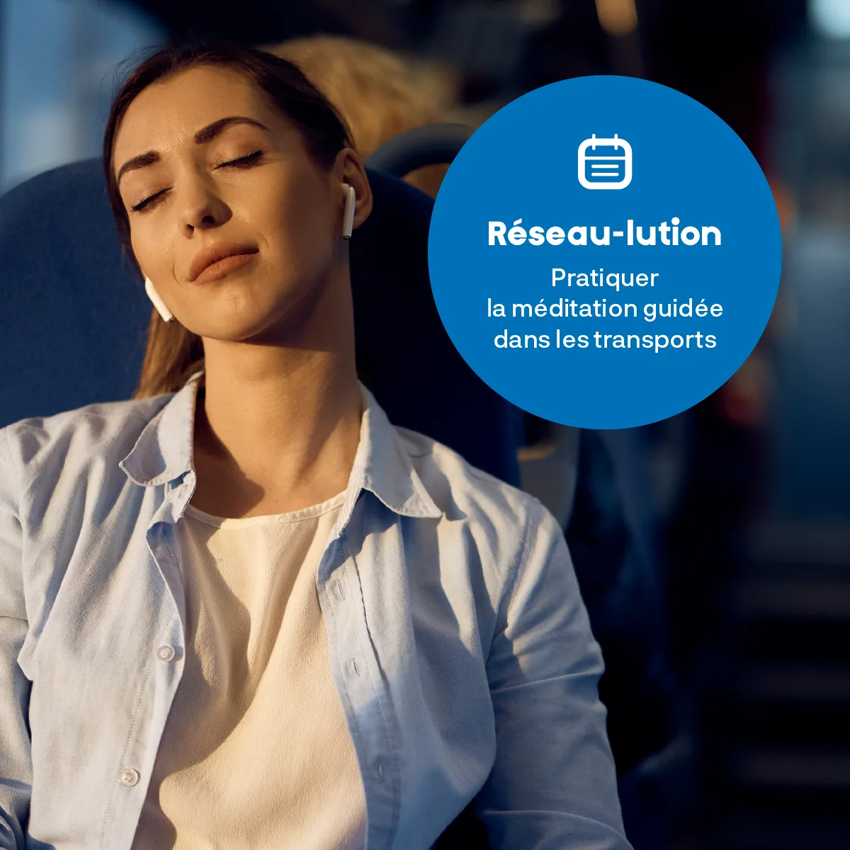 Méditer dans les transports