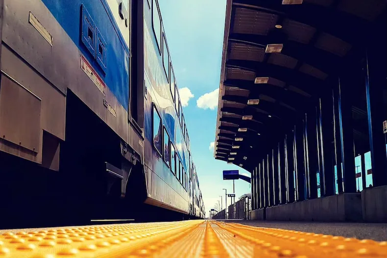 Gare de train exo